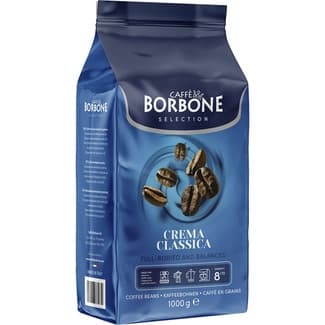 Café en grano Crema Clásisca envase 1 kg - Borbone