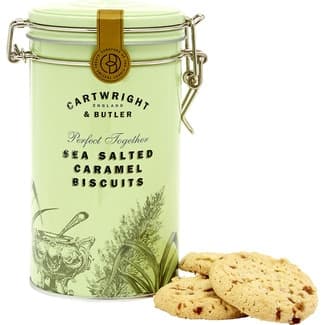 Galletas de mantequilla con caramelo lata 200 g - Cartwright & Butler