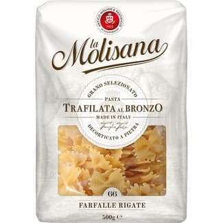 Farfalle rigate N.66 Trafilata Al Bronzo bolsa 500 g - La Molisana