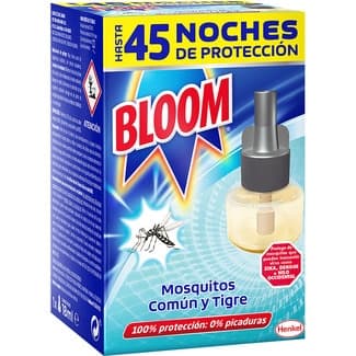 Insecticida volador eléctrico líquido antimosquitos común y tigre recambio 18 ml - Bloom