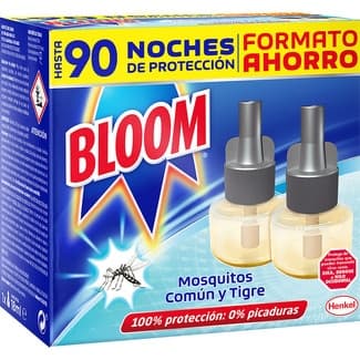Insecticida volador eléctrico continuo antimosquitos 2 recambios 18 ml - Bloom
