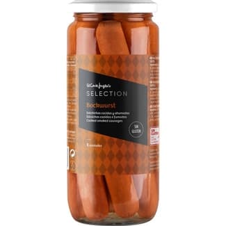 Salchichas Bockwurst sin gluten 8 unidades frasco 360 g neto escurrido - El Corte Ingles Selection