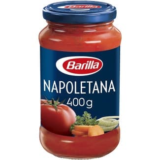 Salsa Napolitana con base de tomate sin gluten frasco 400 g - Barilla