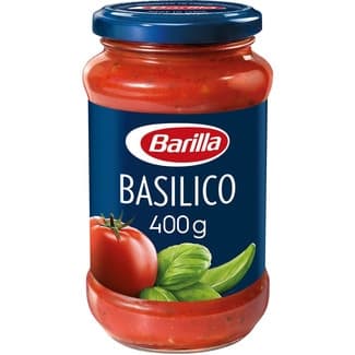 Salsa Basílico con base de tomate sin gluten frasco 400 g - Barilla