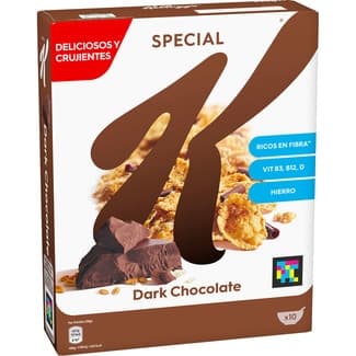 Cereales de desayuno con chocolate negro paquete 325 g - Kellogg's Special K