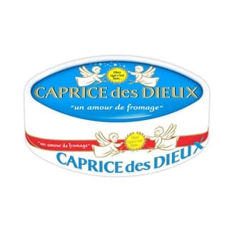 Queso francés de vaca de pasta blanda elaborado con leche pasteurizada envase 125 g - Caprice Des Dieux