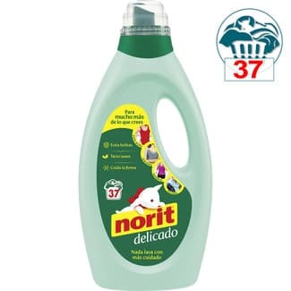 Detergente líquido Delicado botella 37 dosis - Norit