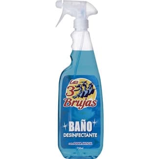 Limpiador de baño desinfectante antical pistola 750 ml - Las 3 Brujas