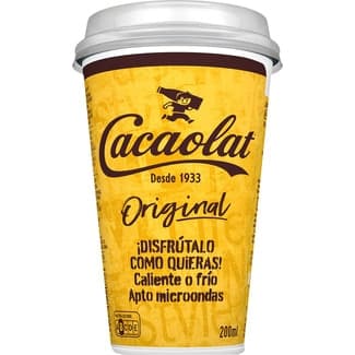 Batido de cacao original vaso 200 ml - Cacaolat