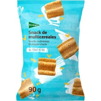 Snacks de multicereales al toque de sal bolsa 90 g - El Corte Ingles