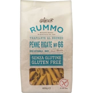 Penne rigate N.66 sin gluten paquete 400 g - Rummo