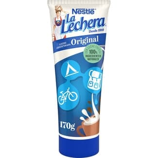 Leche condensada tubo 170 g - La Lechera