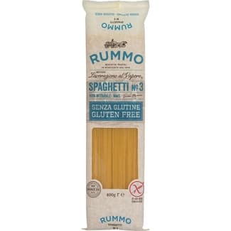 Espagueti N.3 sin gluten paquete 400 g - Rummo