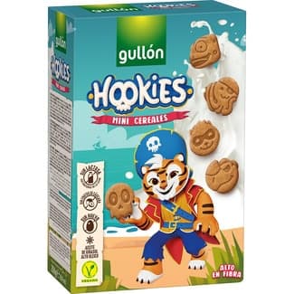 Hookies mini galletas sin lactosa caja 250 g - Gullon