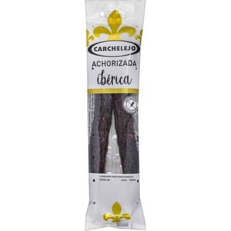 Morcilla achorizada ibérica ahumada sin gluten pieza 250 g - Carchelejo