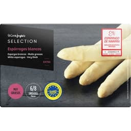 Espárragos blancos IGP de Navarra muy gruesos 6-8 piezas lata 250 g neto escurrido - El Corte Ingles Selection