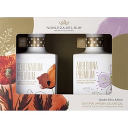 Aceite de oliva virgen extra primera cosecha Centenarium y Arbequina estuche 750 ml - Nobleza Del Sur