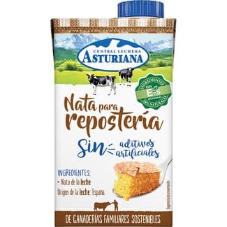 Nata para repostería brik 500 ml - Asturiana