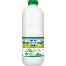 Leche desnatada botella 2,2 l - Asturiana