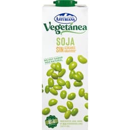 Bebida de soja sin azúcares añadidos brik 1 l - Asturiana Vegetanea