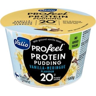 Profeel natillas con proteínas sabor vainilla- merengue sin lactosa envase 180 g - Valio