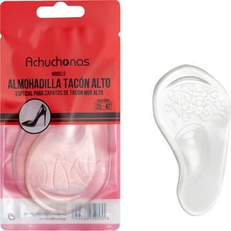 Almohadilla gel especial para tacón muy alto talla única 35-42 bolsa 1 unidad - Achuchonas