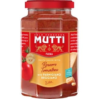 Salsa de tomate con parmesano reggiano frasco 400 g - Mutti