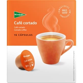 Café cortado estuche 16 cápsulas compatibles con máquinas Dolce Gusto - El Corte Ingles