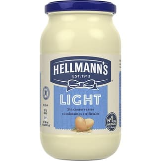 Mayonesa light sin gluten frasco 430 ml - Hellmann's
