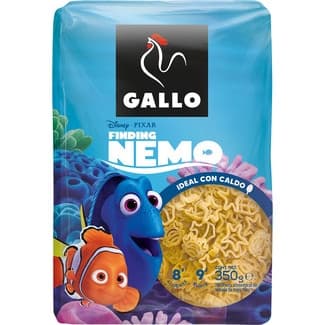 Pasta Nemo Disney ideal con caldo bolsa 350 g - Gallo