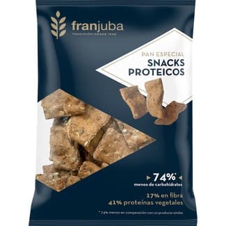 Snacks proteicos bolsa 90 g - Franjuba