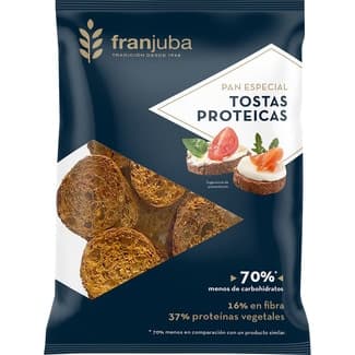 Tostas proteicas bolsa 80 g - Franjuba