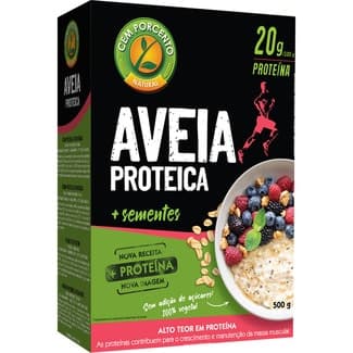 Avena proteica con semillas sin azúcares añadidos envase 500 g - Cem Porcento