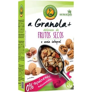Granola de frutos secos y avena integral 0% azúcares añadidos envase 350 g - Cem Porcento