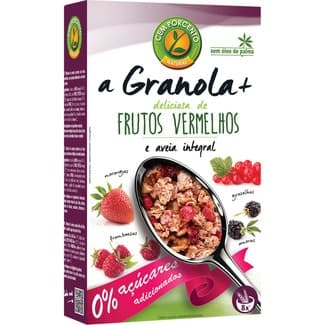 Granola de frutos rojos y avena integral 0% azúcares añadidos envase 350 g - Cem Porcento