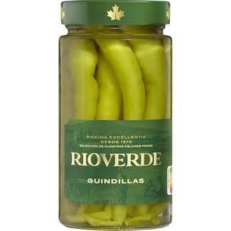 Guindillas vascas frasco 120 g neto escurrido - Rioverde