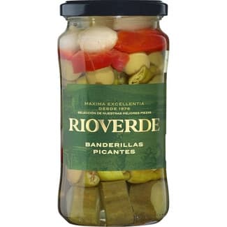 Banderillas picantes frasco 150 g neto escurrido - Rioverde