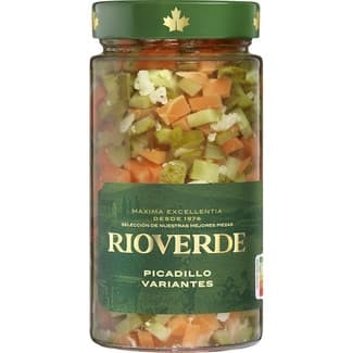 Picadillo de variantes frasco 180 g neto escurrido - Rioverde