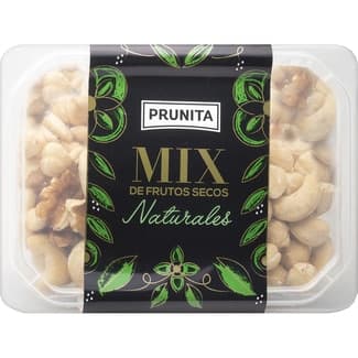 Mix de frutos secos naturales tarrina 200 g - Prunita