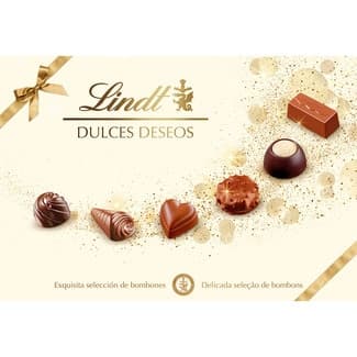 Bombones surtidos estuche 143 g - Lindt Dulces Deseos