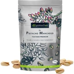 Pistacho manchego tostado envase 200 g - 49 Pistachos