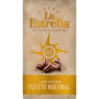 Café molido natural paquete 250 g - La Estrella