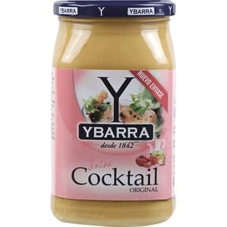 Salsa cóctel sin gluten y sin lactosa frasco 450 ml - Ybarra