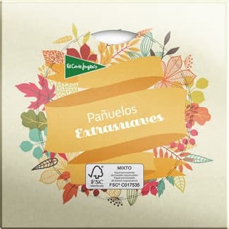 Pañuelos faciales extrasuaves 3 capas caja 60 unidades - El Corte Ingles