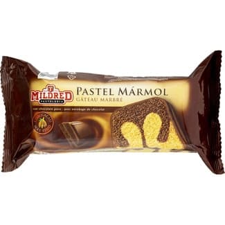 Pastel mármol chocolate paquete 400 g - Mildred