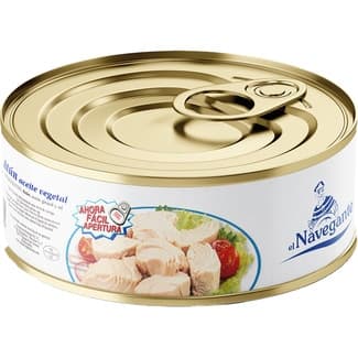 Atún en aceite vegetal lata 650 g neto escurrido - Navegante