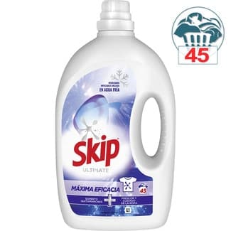 Detergente líquido Ultimate Máxima Eficacia botella 45 dosis - Skip