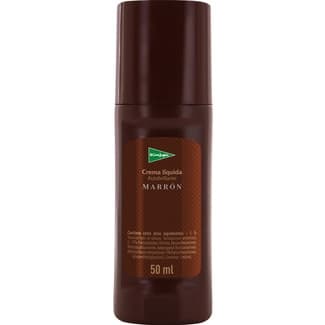 Crema líquida autobrillante marrón con aplicador tubo 50 ml - El Corte Ingles