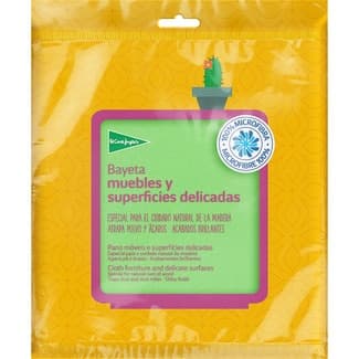 Bayeta muebles y superficies delicadas especial para madera bolsa 1 unidad - El Corte Ingles