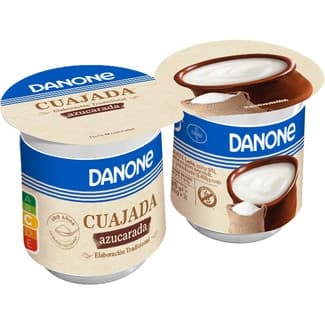 Cuajada azucarada sin gluten pack 2 unidades 135 g - Danone